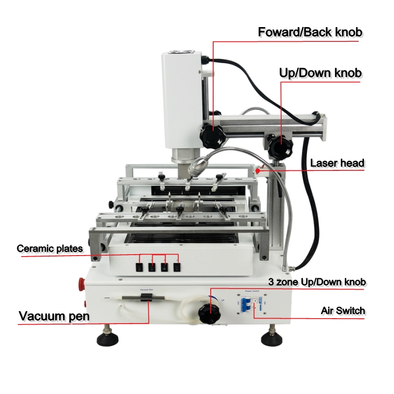 Infrared Bga Rework Station - R690 V.4 Pro Hot Air Solder