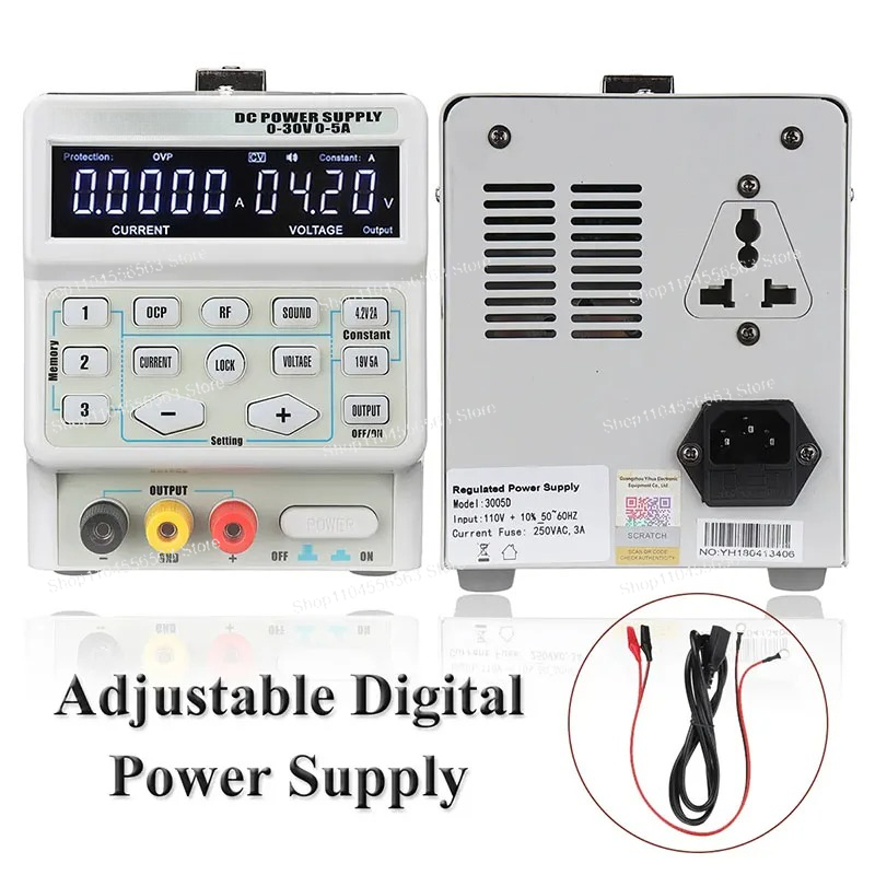 ​​3005D DC Power Supply, 30V 5 - High Precision Dc Power Supply 30V 10A ulasan dan harga
