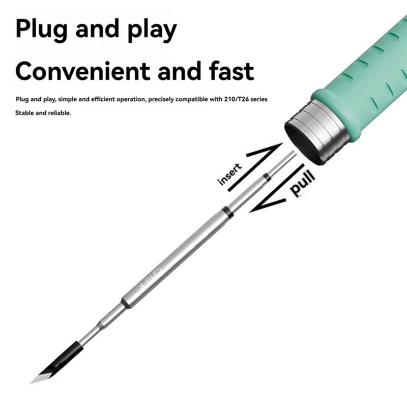 AC88 Soldering Iron Tips LW-C2 - C210 Precision Soldering Station ulasan dan harga